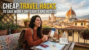 Read more about the article Cheap Travel Hacks to Save Money on Flights and Hotels