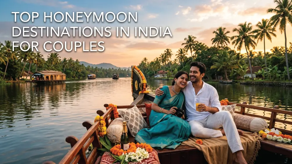You are currently viewing Top Honeymoon Destinations in India for Couples